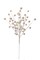 14" Christmas Berry Mixed Spray – Pearl White Artificial Holiday Floral Pick for Crafts & Décor 24-Pack